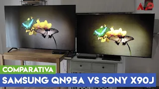 Comparison Samsung QN95A vs Sony X90J: two of the best Smart TVs of 2021