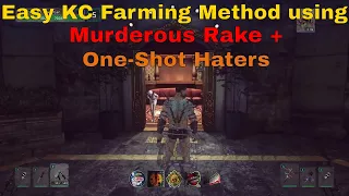 LET IT DIE Easy Murderous Rake + Kill Coin Farming Method One-Shot Haters even w/ Grade 5 Lucky Star