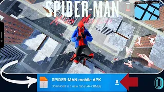 Download SPIDER-MAN MILES MORALES On Mobile (Fan made) -Gameplay
