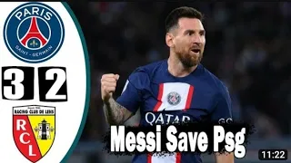 PSG vs Lens 3-2 || Messi Goal || All Goals &🔥 Extended Highlights -2023 HD 🔥