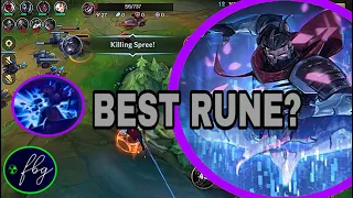 Top Lane Shen but I used demolish rune | Wild Rift