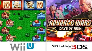 Evolution of Advance wars Games   (1988-2008)