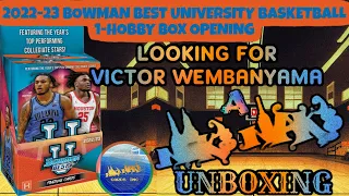 2022-23 Bowman Best University Basketball Hobby Box Opening! A Niks Naks Unboxing! #topps