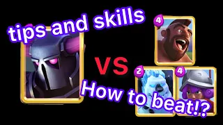 【tips and skills】How to beat PEKKA bridge spam with 2.6 hog?【OYASSUU CLIPPING】