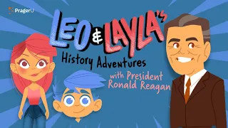 Leo & Layla's History Adventures with President Ronald Reagan | Kids Shows