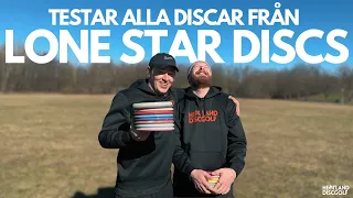 Vi testar alla discar från Lone Star Discs! +GIVEAWAY