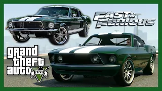 GTA 5: Sean's 'Tokyo Drift' Ford Mustang - Vapid Dominator GTT REPLICA BUILD!