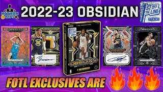 EARLY LOOK! NEW RELEASE! 2022-23 Obsidian Basketball 1st Off The Line (FOTL) - EXCLUSIVES ARE