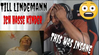This Was Insane | Till Lindemann - Ich hasse Kinder (Official Video) REACTION