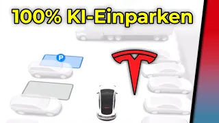 Neu: 100% KI Einparken bei Ankunft & KI-Roboter in Teslas Fabriken: Wie Tesla alles mit Kameras löst