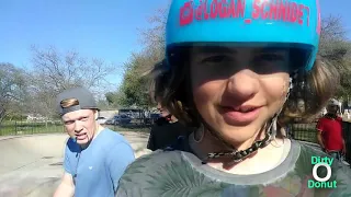 scooters and kids in skate parks getting owned compilation