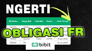 Investasi Obligasi FR Fixed Rate dari Nol di Aplikasi Bibit Plus