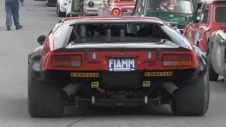 What a Sound! Four De Tomaso Pantera and Mangusta at Arosa Classic Car 2015