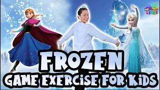 Frozen Exercise for Kids | Learn about Tempo and Notes | Musical Kids Indoor Workout