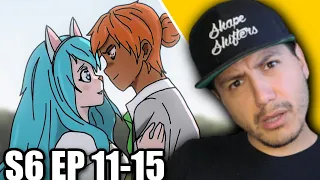 The Amazing World Of Gumball S6 Episode 11-15 (REACTION) WHAT KIND OF FANFICITION IS THIS?!