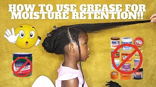 Is your little ones hair still DRY using grease? watch this!!