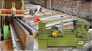 Amazing  Manufacturing process of Lathe Machine || LATHe Machine Making complete process ||