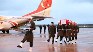 Piyade Uzman Çavuş Ahmet Köroğlu'nun cenazesi, Ordu'ya getirildi