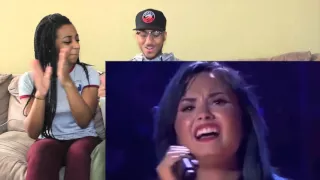 Couple Reacts : Demi Lovato SLAYS!!! "Stay" Rihanna Cover Reaction!!