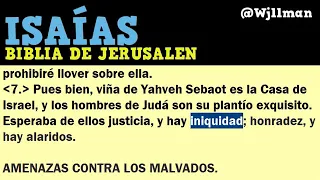 Libro de Isaías Completo   Biblia Católica de Jerusalén