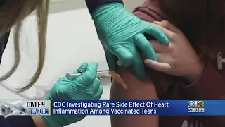 CDC Investigating Rare Side Effect In Vaccinated Teens