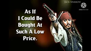 caption Jack sparrow quotes ✨ //Johnny depp// inspired india