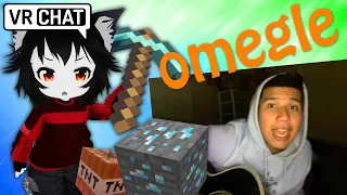 TRAPPED IN MINECRAFT but IT'S ACTUALLY OMEGLE