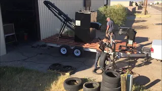 Mobile Tire Shredding System