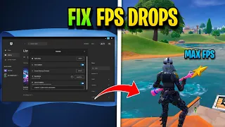 How To Fix Fps Drops In Fortnite Chapter 5! (BOOST FPS)