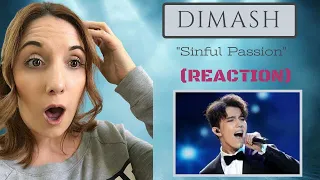 DIMASH "SINFUL PASSION" **REACTION**  THIS GUY IS NOT OF THIS WORD!