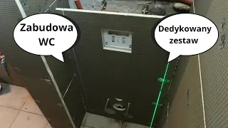 Zabudowa stelaża WC płytą budowlaną ULTRAMENT - remont4you