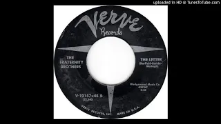 The Fraternity Brothers – "The Letter" (1958)