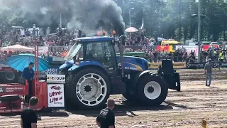 New holland TG230 tractorpulling ntto staphorst 11000 kg kwalificatie