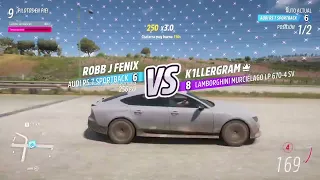 Forza Horizon 5, Eliminator, RS7 cazando a Murciélago!