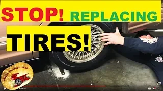 STOP!.... REPLACING TIRES... Amazing !!!!!