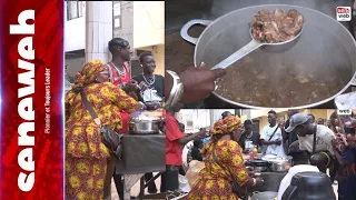 Incroyable mais vrai: Cette dame vend de la soupe à 100 francs à Dakar