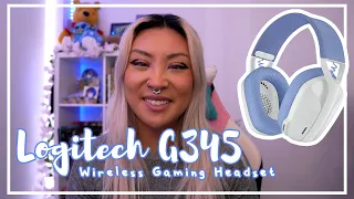 🎧 NEW AESTHETIC WIRELESS HEADPHONES | Logitech G345 Unboxing & Review