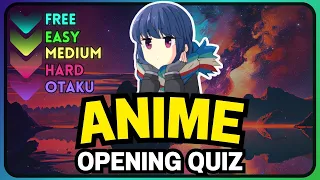 ANIME OPENING QUIZ #13 | Final 10 Seconds - 50 Songs (Very Easy - Otaku)