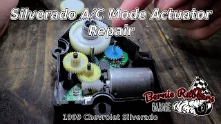 Can We Fix it? 1999-2007 Silverado A/C Mode Actuator Repair