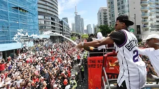 Massive parade takes over Toronto to celebrate Raptors NBA championship
