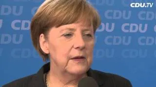 CDU.TV exklusiv: Angela Merkel im Interview