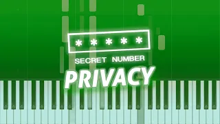 SECRET NUMBER (시크릿넘버) - PRIVACY - Piano Instrumental TUTORIAL by Piano Fun Play