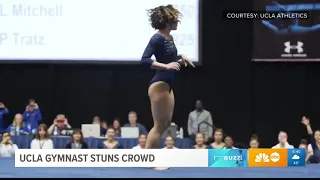 UCLA Gymnast Katelyn Ohashi Stuns Crowd - Brooks With the Buzz