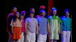 Philip Schofield sings "Any Dream Will Do" at the 1993 Chidren's Royal Variety Performance