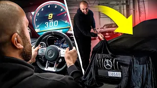 JE BLOQUE LE COMPTEUR À 300 KM/H😱😨!! MA NOUVELLE AMG SUR L’AUTOBAHN 🤯😵 !!