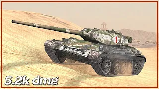 T-54 mod. 1 Origin • 4 frags • 5.2k dmg • WoT Blitz