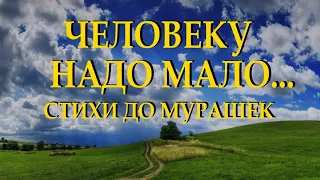 Очень душевный стих "Человеку надо мало" Роберт Рождественский Читает Леонид Юдин