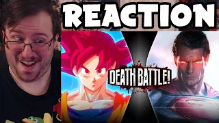 Gor's "DEATH BATTLE!" Goku VS Superman 2 (2015) The Irrelevant Sequel REACTION