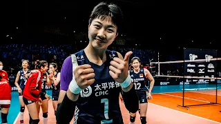 The Best of Yuan Xinyue (袁心玥) at  the World Championship 2022 | Fast Spike and Great Block | HD