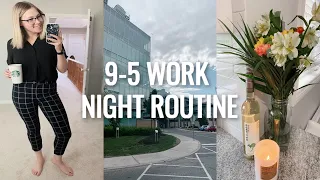 my realistic work night routine | 9-5 job night routine + how i unwind after work